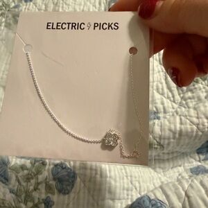 Electric Family Silver Necklace
